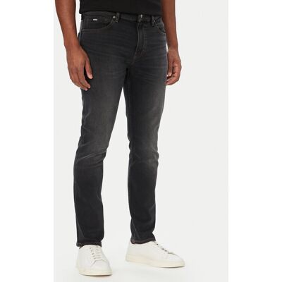 BOSS Džínsy H-Delaware 50564384 Čierna Slim Fit Muži BOSS Džínsy H-Delaware 50564384 Čierna Slim Fit Muži