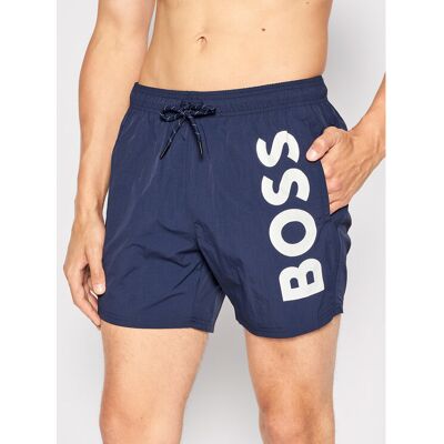 Boss Plavecké šortky Octopus 50469602 Tmavomodrá Regular Fit Muži Boss Plavecké šortky Octopus 50469602 Tmavomodrá Regular Fit Muži