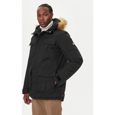 Hunter Parka Angus HARM0018252 Čierna Regular Fit Muži Hunter Parka Angus HARM0018252 Čierna Regular Fit Muži