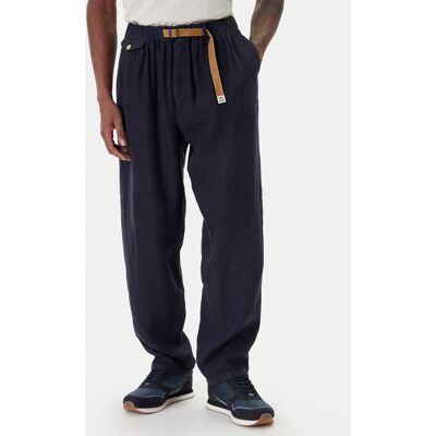 Aeronautica Militare Bavlnené nohavice 261PA1712UCT04293 Tmavomodrá Comfort Fit Muži Aeronautica Militare Bavlnené nohavice 261PA1712UCT04293 Tmavomodrá Comfort Fit Muži