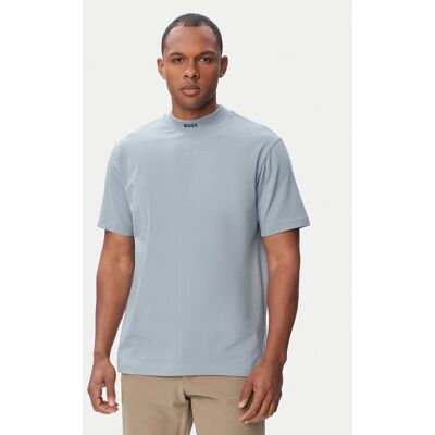 BOSS Tričko Tee Collar 50562120 Tmavosivá Relaxed Fit Muži BOSS Tričko Tee Collar 50562120 Tmavosivá Relaxed Fit Muži