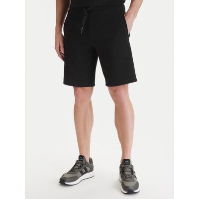 Armani Exchange Športové kraťasy XM000372 AF10818 UC001 Čierna Regular Fit Muži Armani Exchange Športové kraťasy XM000372 AF10818 UC001 Čierna Regular Fit Muži