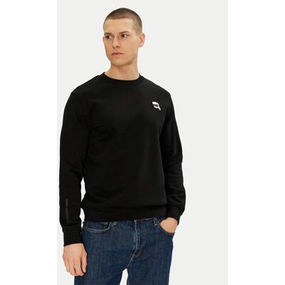 KARL LAGERFELD Mikina 705710 500900 Čierna Regular Fit Muži KARL LAGERFELD Mikina 705710 500900 Čierna Regular Fit Muži