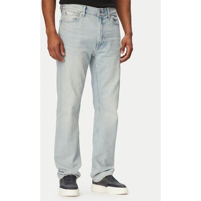 Calvin Klein Jeans Džínsy LV04RG789G Svetlo modrá Straight Fit Muži Calvin Klein Jeans Džínsy LV04RG789G Svetlo modrá Straight Fit Muži