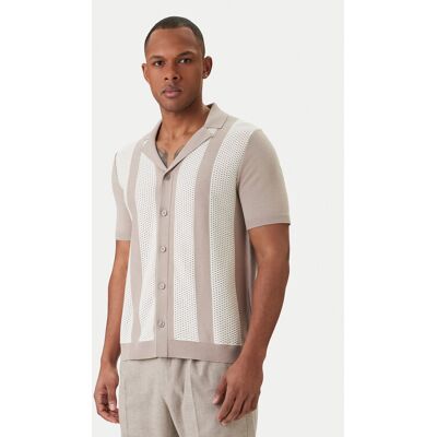 JOOP! Košeľa Galvo 30101514 Béžová Regular Fit Muži JOOP! Košeľa Galvo 30101514 Béžová Regular Fit Muži