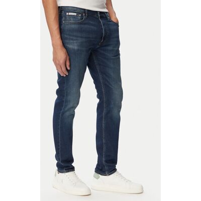 Calvin Klein Jeans Džínsy Classic LV04RG900G Modrá Taper Fit Muži Calvin Klein Jeans Džínsy Classic LV04RG900G Modrá Taper Fit Muži