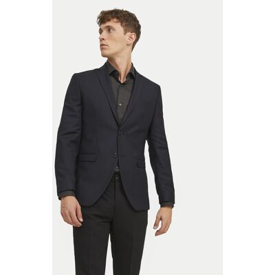Jack & Jones Sako Solaris 12141107 Čierna Slim Fit Muži Jack & Jones Sako Solaris 12141107 Čierna Slim Fit Muži