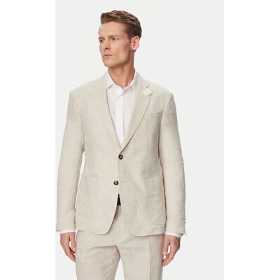 JOOP! Sako Hoverest 30102592 Svetlo béžová Slim Fit Muži JOOP! Sako Hoverest 30102592 Svetlo béžová Slim Fit Muži