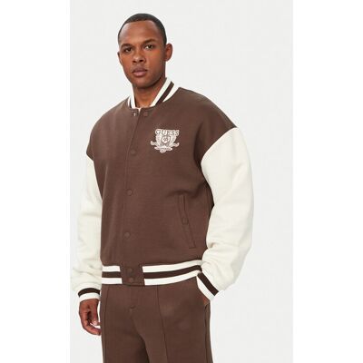 Guess Bundy bomber Z6YL07 K5007 Hnedá Regular Fit Muži Guess Bundy bomber Z6YL07 K5007 Hnedá Regular Fit Muži