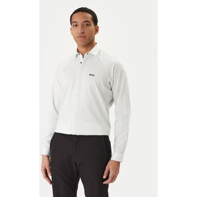 BOSS Košeľa Excurse 50554481 Zelená Regular Fit Muži BOSS Košeľa Excurse 50554481 Zelená Regular Fit Muži