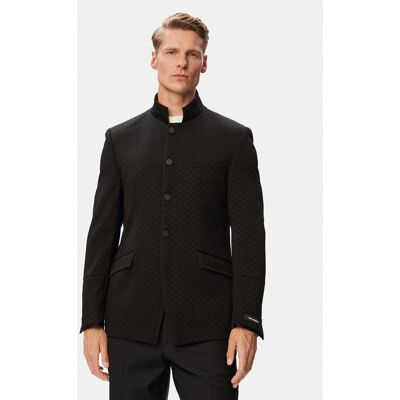 KARL LAGERFELD Sako Glory 155220 563115 Čierna Regular Fit Muži KARL LAGERFELD Sako Glory 155220 563115 Čierna Regular Fit Muži