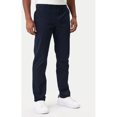 Tommy Hilfiger Chino nohavice Core Denton MW0MW41993 Tmavomodrá Regular Fit Muži Tommy Hilfiger Chino nohavice Core Denton MW0MW41993 Tmavomodrá Regular Fit Muži