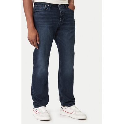 Tommy Jeans Džínsy Ryan DM0DM22588 Fialová Slim Fit Muži Tommy Jeans Džínsy Ryan DM0DM22588 Fialová Slim Fit Muži
