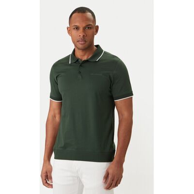 KARL LAGERFELD Polokošeľa 745080 562200 Zelená Regular Fit Muži KARL LAGERFELD Polokošeľa 745080 562200 Zelená Regular Fit Muži
