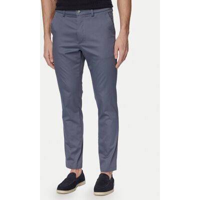 BOSS Bavlnené nohavice P-Kaiton1 50553841 Modrá Slim Fit Muži BOSS Bavlnené nohavice P-Kaiton1 50553841 Modrá Slim Fit Muži