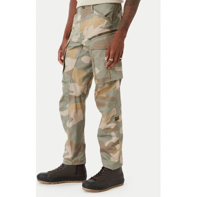 G-Star Raw Bavlnené nohavice Rovic D02190-E574 Zelená Tapered Fit Muži G-Star Raw Bavlnené nohavice Rovic D02190-E574 Zelená Tapered Fit Muži