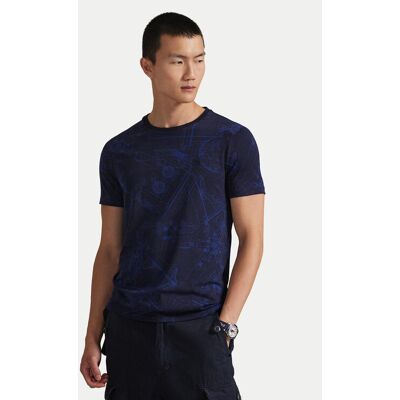 Polo Ralph Lauren Tričko 710P04019001 Tmavomodrá Custom Slim Fit Muži Polo Ralph Lauren Tričko 710P04019001 Tmavomodrá Custom Slim Fit Muži