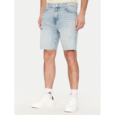 Guess Džínsové šortky M5GDV2 D4Z84 Modrá Slim Fit Muži Guess Džínsové šortky M5GDV2 D4Z84 Modrá Slim Fit Muži