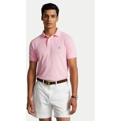 Polo Ralph Lauren Polokošeľa Core Replen 710782592 Ružová Custom Slim Fit Muži Polo Ralph Lauren Polokošeľa Core Replen 710782592 Ružová Custom Slim Fit Muži
