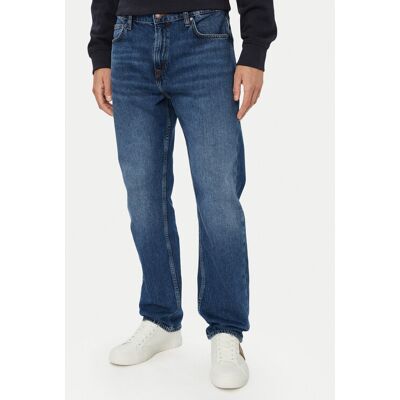 Guess Džínsy M6YA31 D1292 Tmavomodrá Regular Fit Muži Guess Džínsy M6YA31 D1292 Tmavomodrá Regular Fit Muži