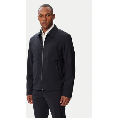 BOSS Sako H-Hanry 50567500 Tmavomodrá Slim Fit Muži BOSS Sako H-Hanry 50567500 Tmavomodrá Slim Fit Muži