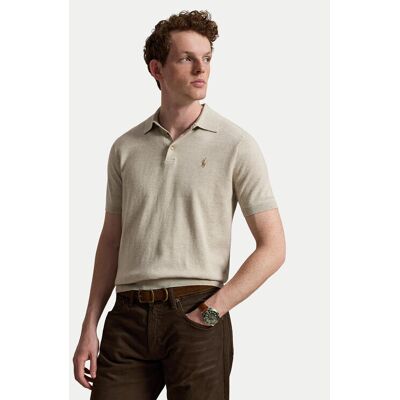 Polo Ralph Lauren Polokošeľa 710980682504 Béžová Regular Fit Muži Polo Ralph Lauren Polokošeľa 710980682504 Béžová Regular Fit Muži