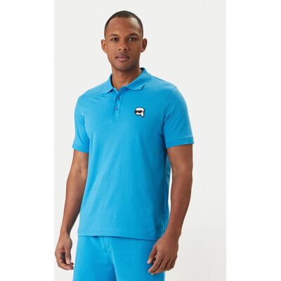 KARL LAGERFELD Polokošeľa 745710 562224 Modrá Regular Fit Muži KARL LAGERFELD Polokošeľa 745710 562224 Modrá Regular Fit Muži