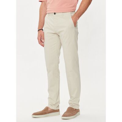 Boss Chino nohavice Chino_Slim 50510933 Béžová Slim Fit Muži Boss Chino nohavice Chino_Slim 50510933 Béžová Slim Fit Muži