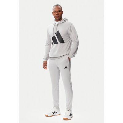 adidas Tepláková súprava Big Logo Hooded Tracksuits KB8809 Sivá Regular Fit Muži adidas Tepláková súprava Big Logo Hooded Tracksuits KB8809 Sivá Regular Fit Muži