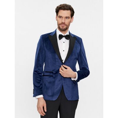 KARL LAGERFELD Sako 155270 541009 Tmavomodrá Slim Fit Muži KARL LAGERFELD Sako 155270 541009 Tmavomodrá Slim Fit Muži