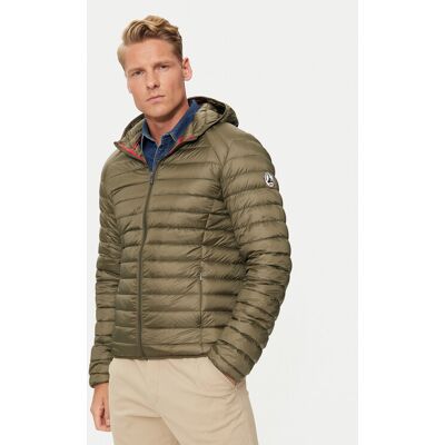 Jott Vatovaná bunda Nico P000MDOW01 Zelená Slim Fit Muži Jott Vatovaná bunda Nico P000MDOW01 Zelená Slim Fit Muži