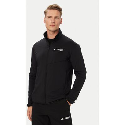 adidas Mikina Terrex Multi JM0141 Čierna Regular Fit Muži adidas Mikina Terrex Multi JM0141 Čierna Regular Fit Muži