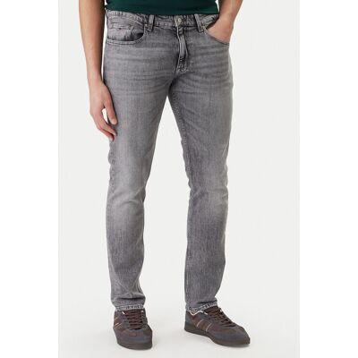 Tommy Jeans Džínsy Scanton DM0DM22926 Sivá Slim Fit Muži Tommy Jeans Džínsy Scanton DM0DM22926 Sivá Slim Fit Muži