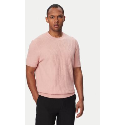 BOSS Tričko H-Nilton 50560468 Ružová Regular Fit Muži BOSS Tričko H-Nilton 50560468 Ružová Regular Fit Muži