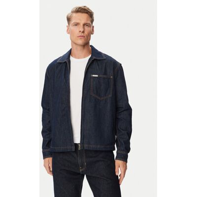 Guess Jeans Džínsová bunda M6YN01 D1316 Tmavomodrá Regular Fit Muži Guess Jeans Džínsová bunda M6YN01 D1316 Tmavomodrá Regular Fit Muži