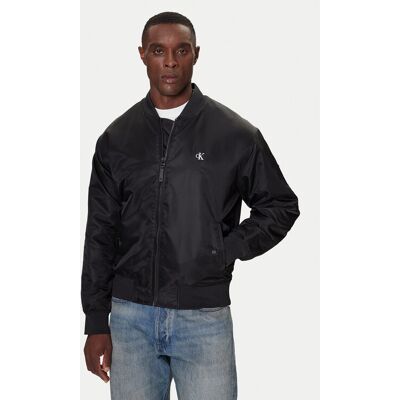 Calvin Klein Jeans Bundy bomber LV04RC526G Čierna Regular Fit Muži Calvin Klein Jeans Bundy bomber LV04RC526G Čierna Regular Fit Muži