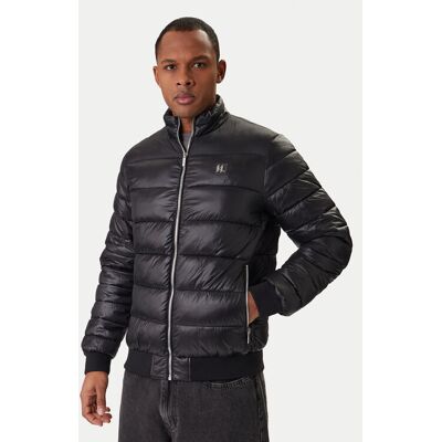 KARL LAGERFELD Zimné bundy 505090 561590 Čierna Slim Fit Muži KARL LAGERFELD Zimné bundy 505090 561590 Čierna Slim Fit Muži