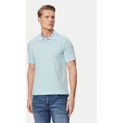 Emporio Armani Polokošeľa EM000571 AF20424 U9242 Modrá Regular Fit Muži Emporio Armani Polokošeľa EM000571 AF20424 U9242 Modrá Regular Fit Muži