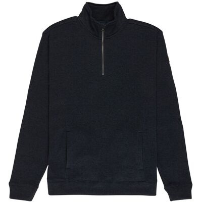 Quiksilver Fleecová mikina Keller 1/4 Zip EQYFT05114 Tmavomodrá Regular Fit Muži Quiksilver Fleecová mikina Keller 1/4 Zip EQYFT05114 Tmavomodrá Regular Fit Muži
