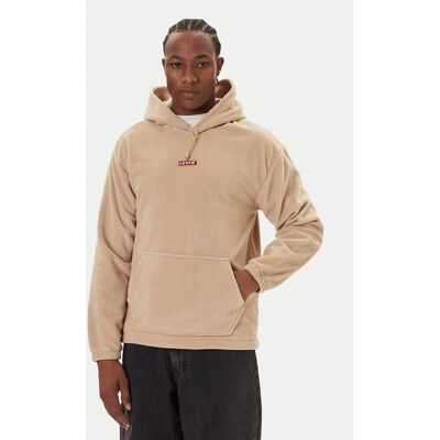 Levi's® Fleecová mikina 001B8-0018 Béžová Regular Fit Muži Levi's® Fleecová mikina 001B8-0018 Béžová Regular Fit Muži