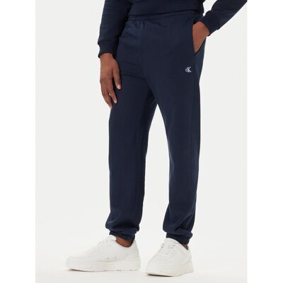 Calvin Klein Jeans Teplákové nohavice LV04RD241G Tmavomodrá Regular Fit Muži Calvin Klein Jeans Teplákové nohavice LV04RD241G Tmavomodrá Regular Fit Muži
