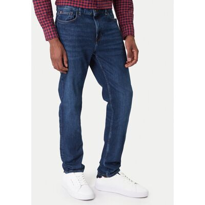Tommy Hilfiger Džínsy Bleecker MW0MW41905 Modrá Slim Fit Muži Tommy Hilfiger Džínsy Bleecker MW0MW41905 Modrá Slim Fit Muži