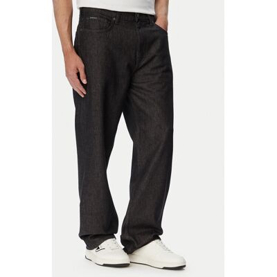 Guess Jeans Džínsy M5YAB3 D6571 Čierna Regular Fit Muži Guess Jeans Džínsy M5YAB3 D6571 Čierna Regular Fit Muži