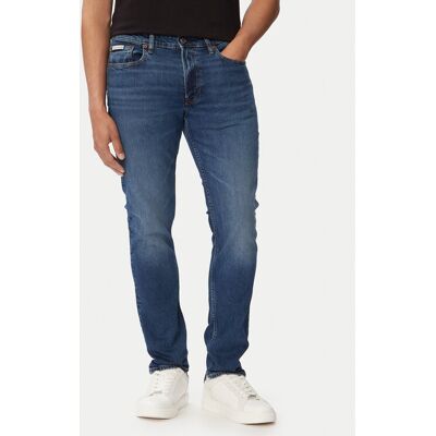 Calvin Klein Jeans Džínsy Slim Hampton Jean LV04RB735G Modrá Slim Fit Muži Calvin Klein Jeans Džínsy Slim Hampton Jean LV04RB735G Modrá Slim Fit Muži
