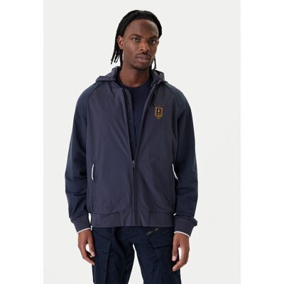 Aeronautica Militare Prechodná bunda 261AF0519UCT04291 Tmavomodrá Regular Fit Muži Aeronautica Militare Prechodná bunda 261AF0519UCT04291 Tmavomodrá Regular Fit Muži