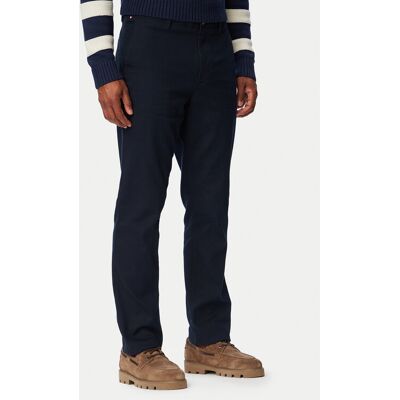 Tommy Hilfiger Chino nohavice Denton MW0MW43151 Tmavomodrá Regular Fit Muži Tommy Hilfiger Chino nohavice Denton MW0MW43151 Tmavomodrá Regular Fit Muži