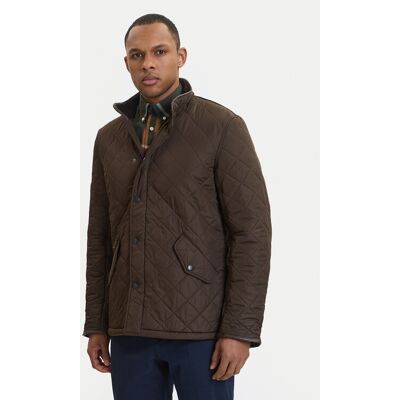 Barbour Prechodná bunda MQU0281OL51 Zelená Slim Fit Muži Barbour Prechodná bunda MQU0281OL51 Zelená Slim Fit Muži