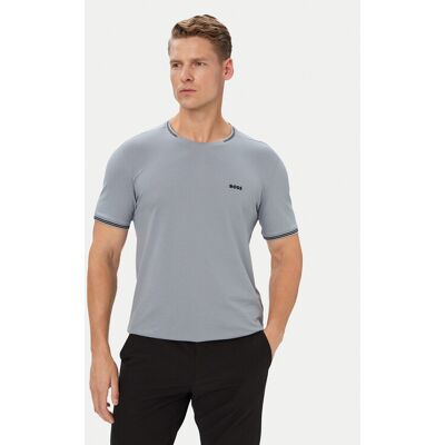 BOSS Tričko Taul 50521245 Sivá Regular Fit Muži BOSS Tričko Taul 50521245 Sivá Regular Fit Muži