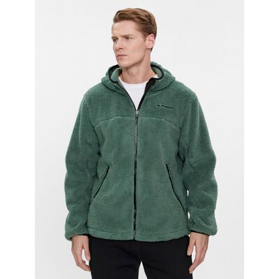 Kappa Fleecová mikina 321H7YW Zelená Regular Fit Muži Kappa Fleecová mikina 321H7YW Zelená Regular Fit Muži