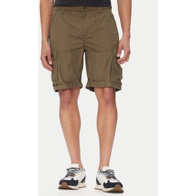 Aeronautica Militare Bavlnené šortky 251BE250CT3501 Kaki Regular Fit Muži Aeronautica Militare Bavlnené šortky 251BE250CT3501 Kaki Regular Fit Muži